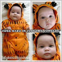 Cute Baby in Costume Contest