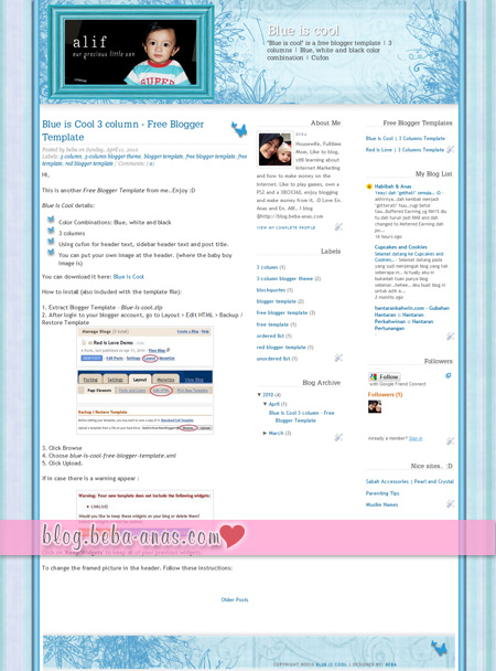 Another Free Blogger Template.. :D