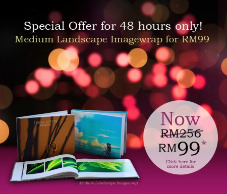 Imagewrap Hardcover photobook at RM99