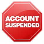 Account Suspended pon tak sedar..huu…