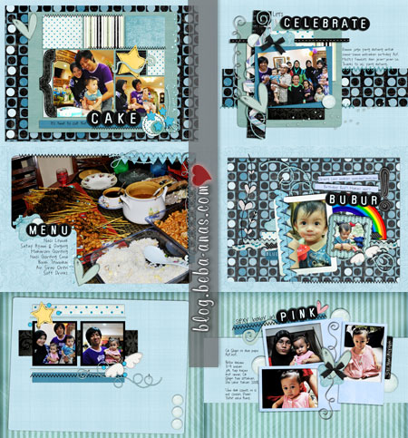 Digital Scrapbook style for Alif’s New Photobook [ongoing]