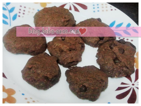 Recipe Biskut Chocolate Chips Simple and Sedap.. ~~