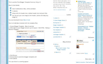 Another Free Blogger Template.. :D