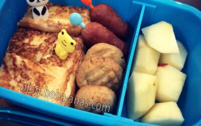 Bento untuk Alif di tadika.
