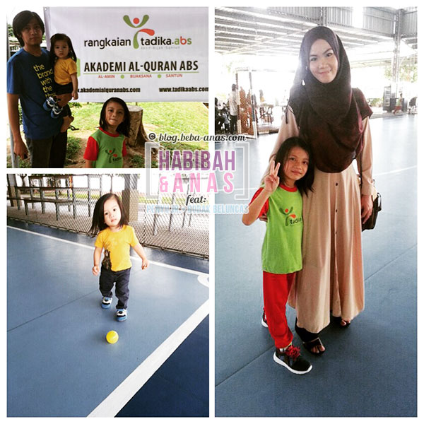 sukan tadika ABS di gelanggang futsal yayasan sabah