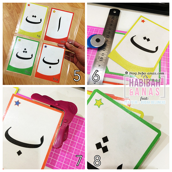 free printable alif ba ta flash card