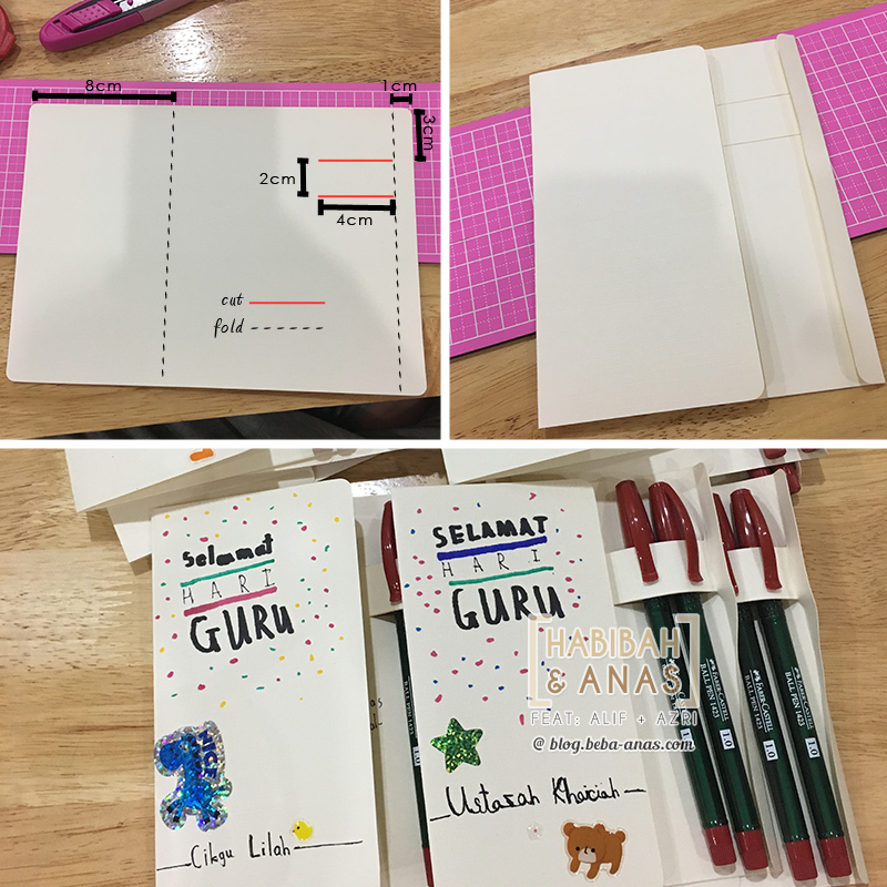 hadiah hari guru simple - kad simple hari guru