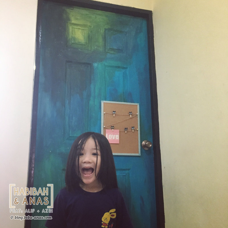 door makeover paint 