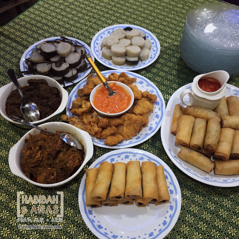 raya2017 - hidangan untuk yang datang takbir