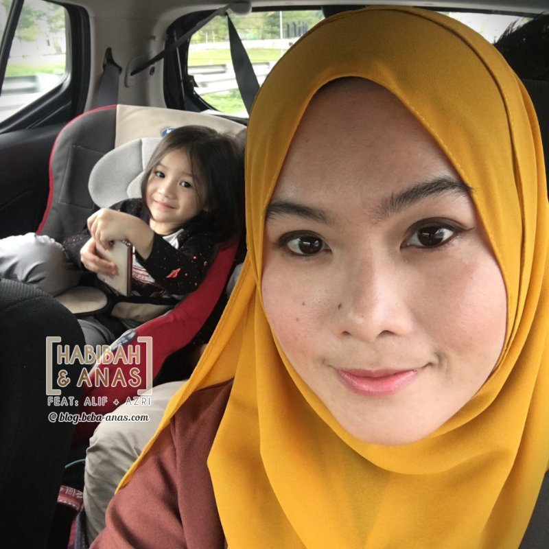 raya-2017-ii- mak selfie dalam kereta